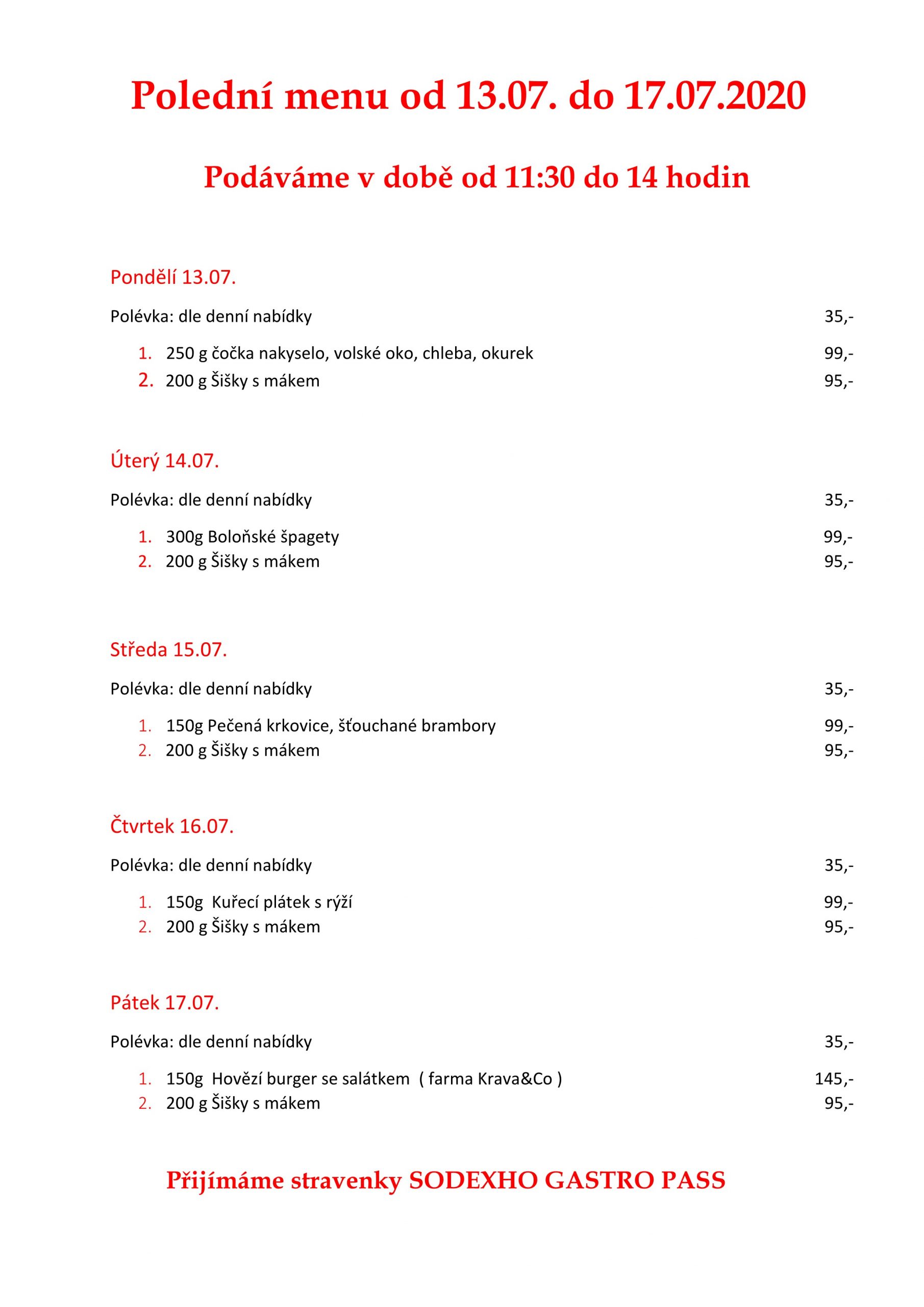 Menu ydykseb