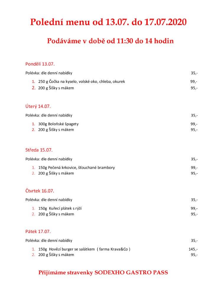 ydykseb týdenní menu